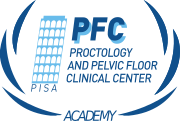 logo proctology and pelvic floor clinical center academy