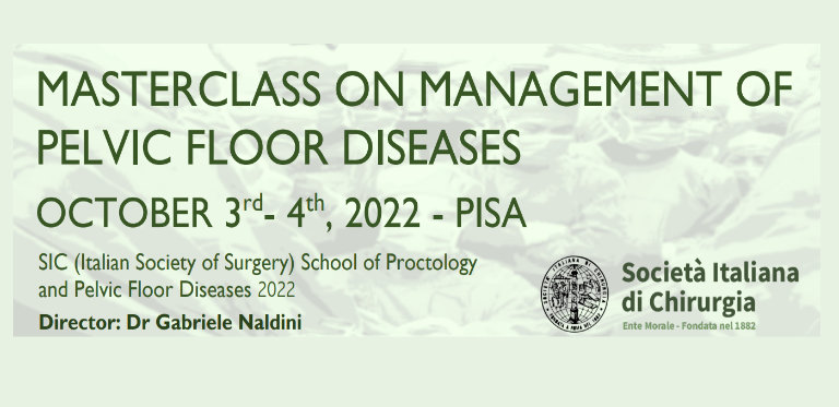 Masterclass On Management Of Pelvic Floor Diseases - 2022