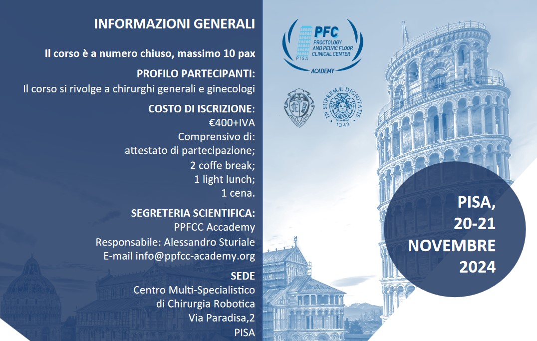 Corso Ecografia Ano Rettale 2024 PISA