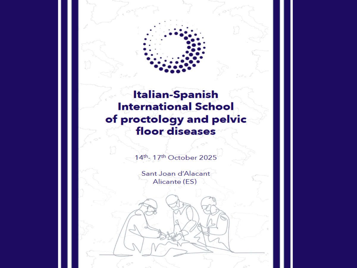 International School Proctology 2025 Spain - italy
